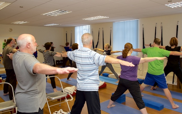 Participants Yoga Day Congleton Iyengar Yoga Centre