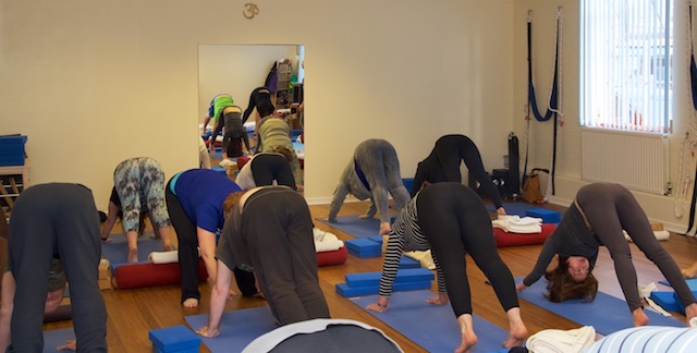 Participants Yoga Day Congleton Iyengar Yoga Centre