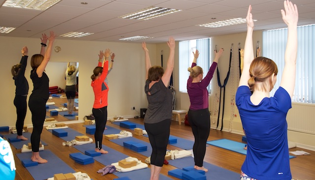 Participants Yoga Day Congleton Iyengar Yoga Centre